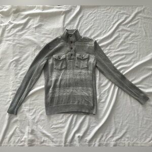 INC International Concepts Gray High Neck Sweater